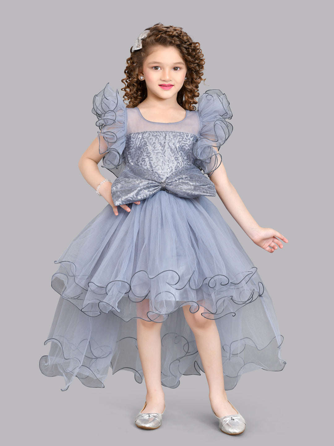 PinkChick Sequins Hi-Low Dress PinkChick Sequins Hi-Low Dress