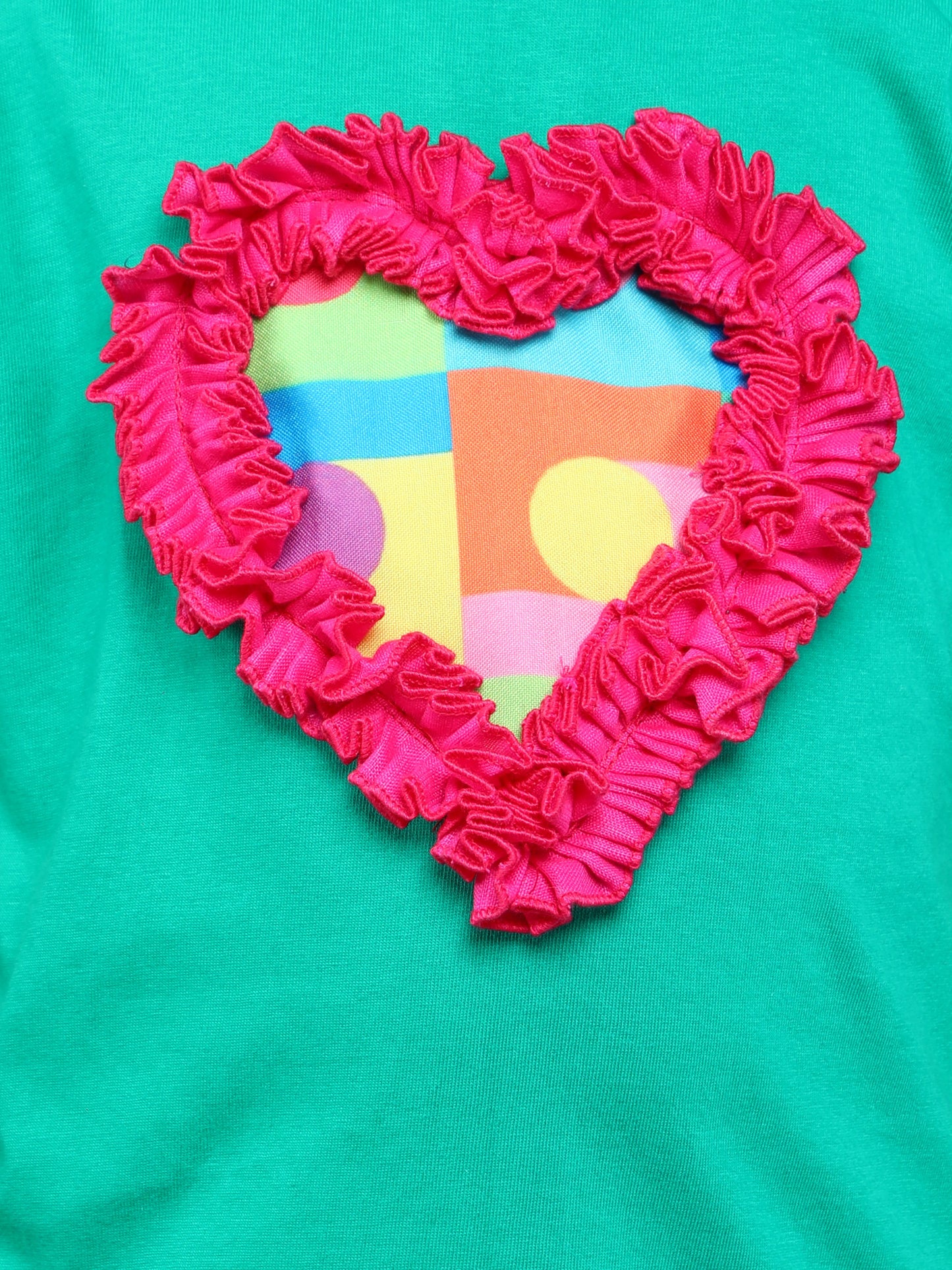 Heart Vibe T-Shirt- Green