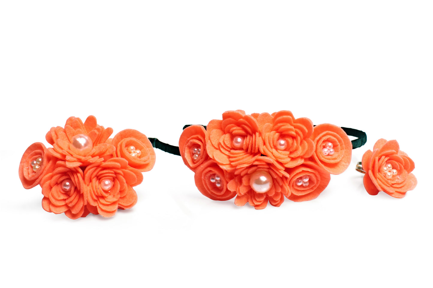 PinkChick Accesory Set - Peachy Orange