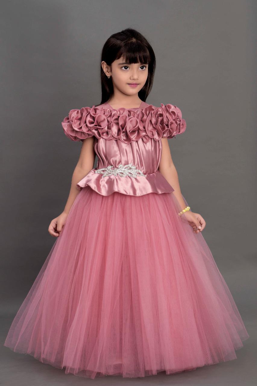 Pretty Dusty Pink Gown