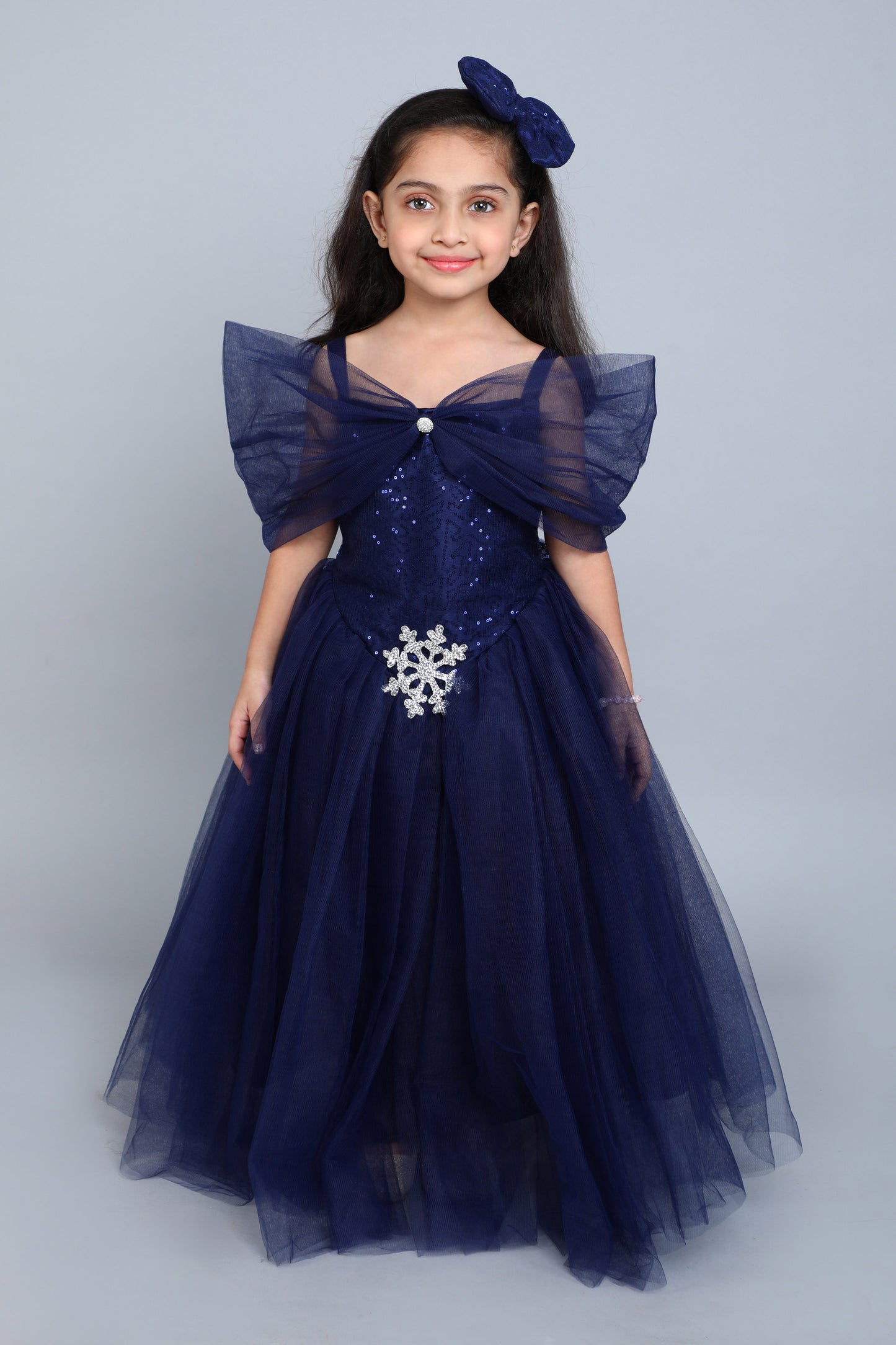 PinkChick Navy Blue Princess Ball Gown