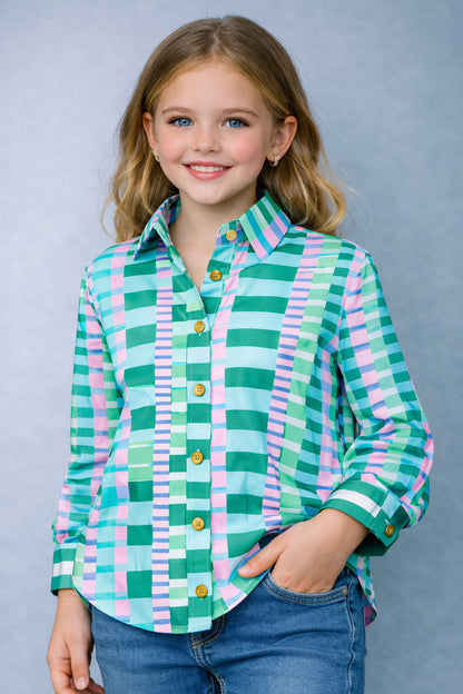 Stripped Printed Shirt -MultiColor