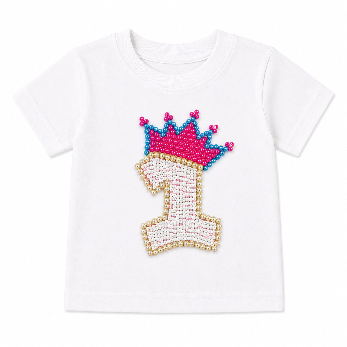 1st Birthday Tee - White