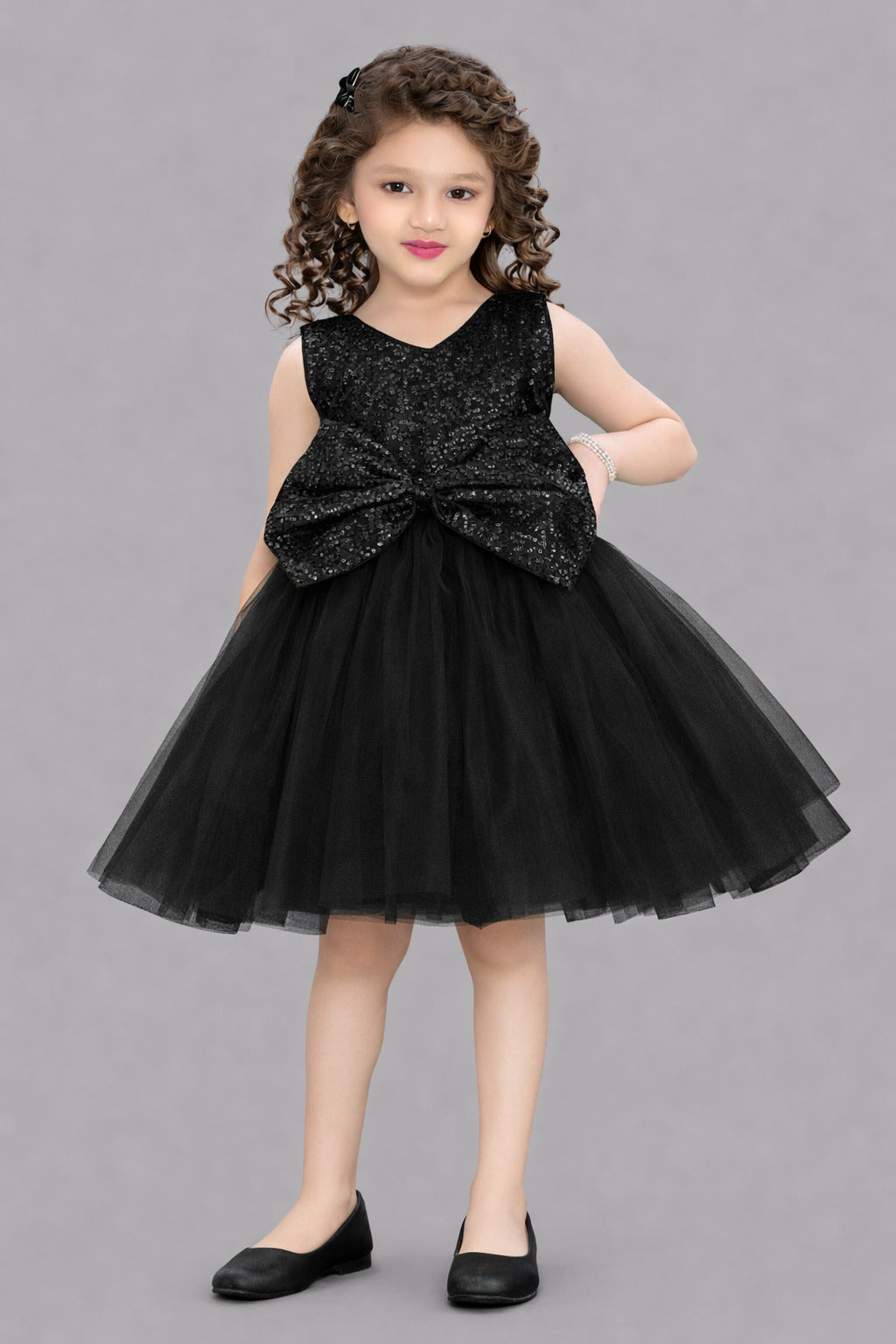 Black Bow Dress