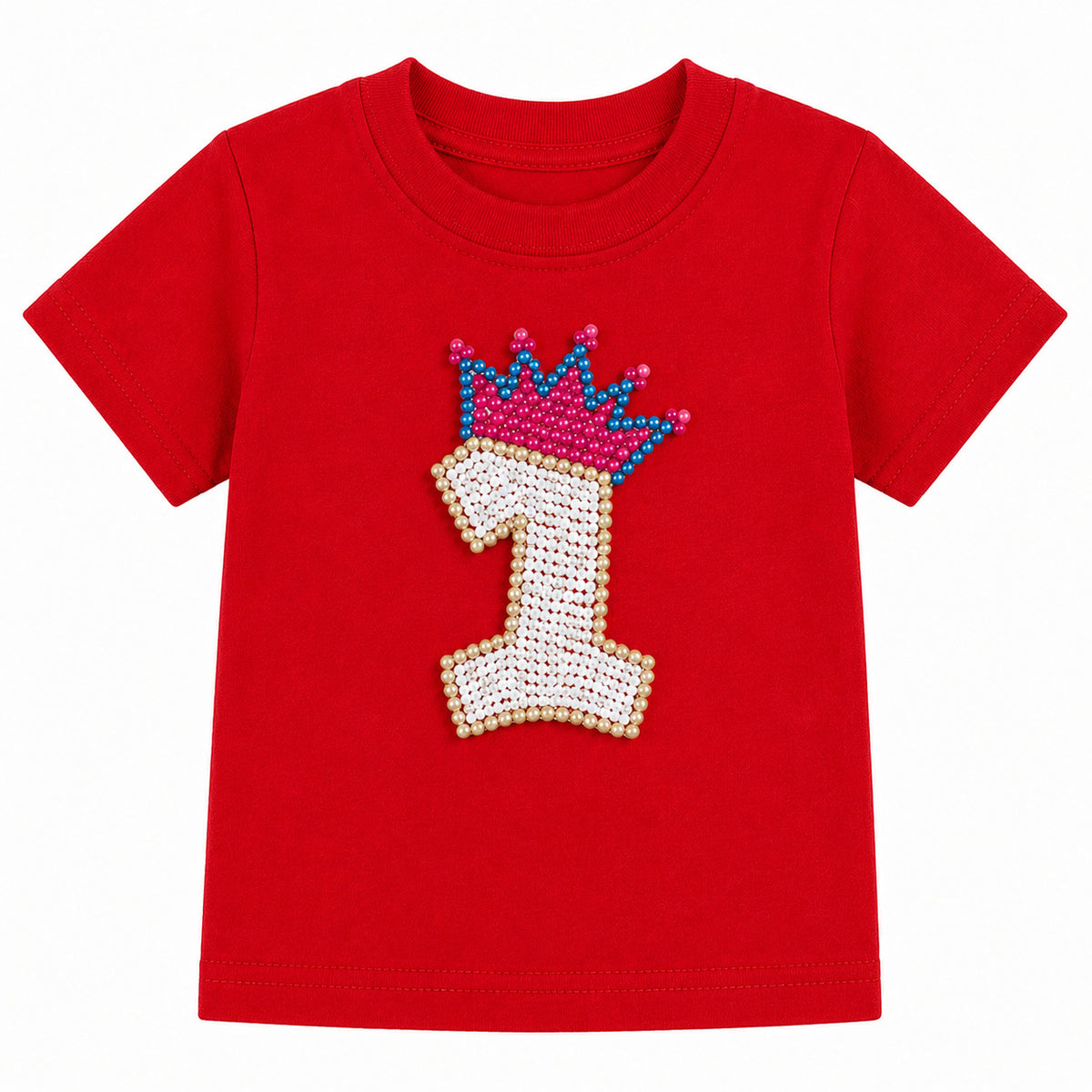 1st Birthday Tee - Red