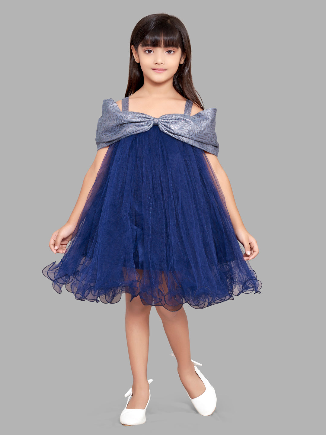Little Blue Bow Dress main image 1