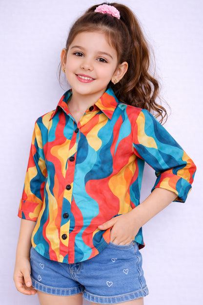 Waves Printed Shirt