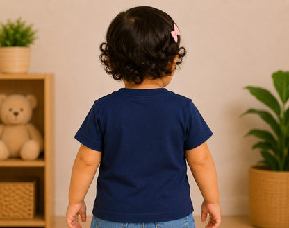 1st Birthday tee - Navy Blue
