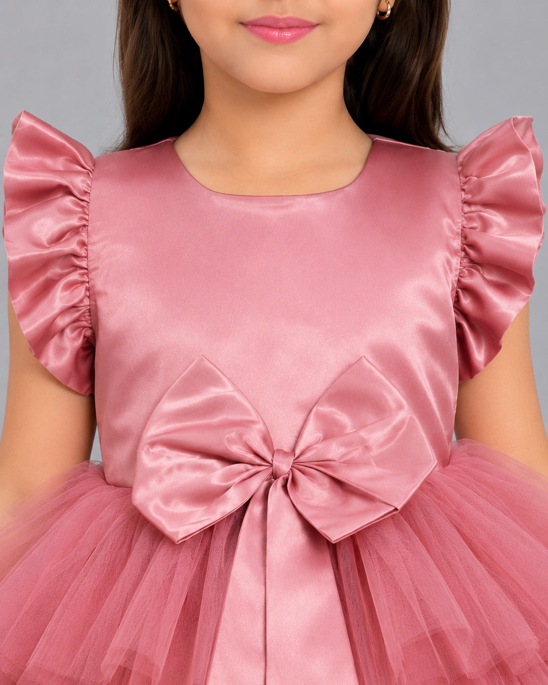 Rose Layered Party Dress