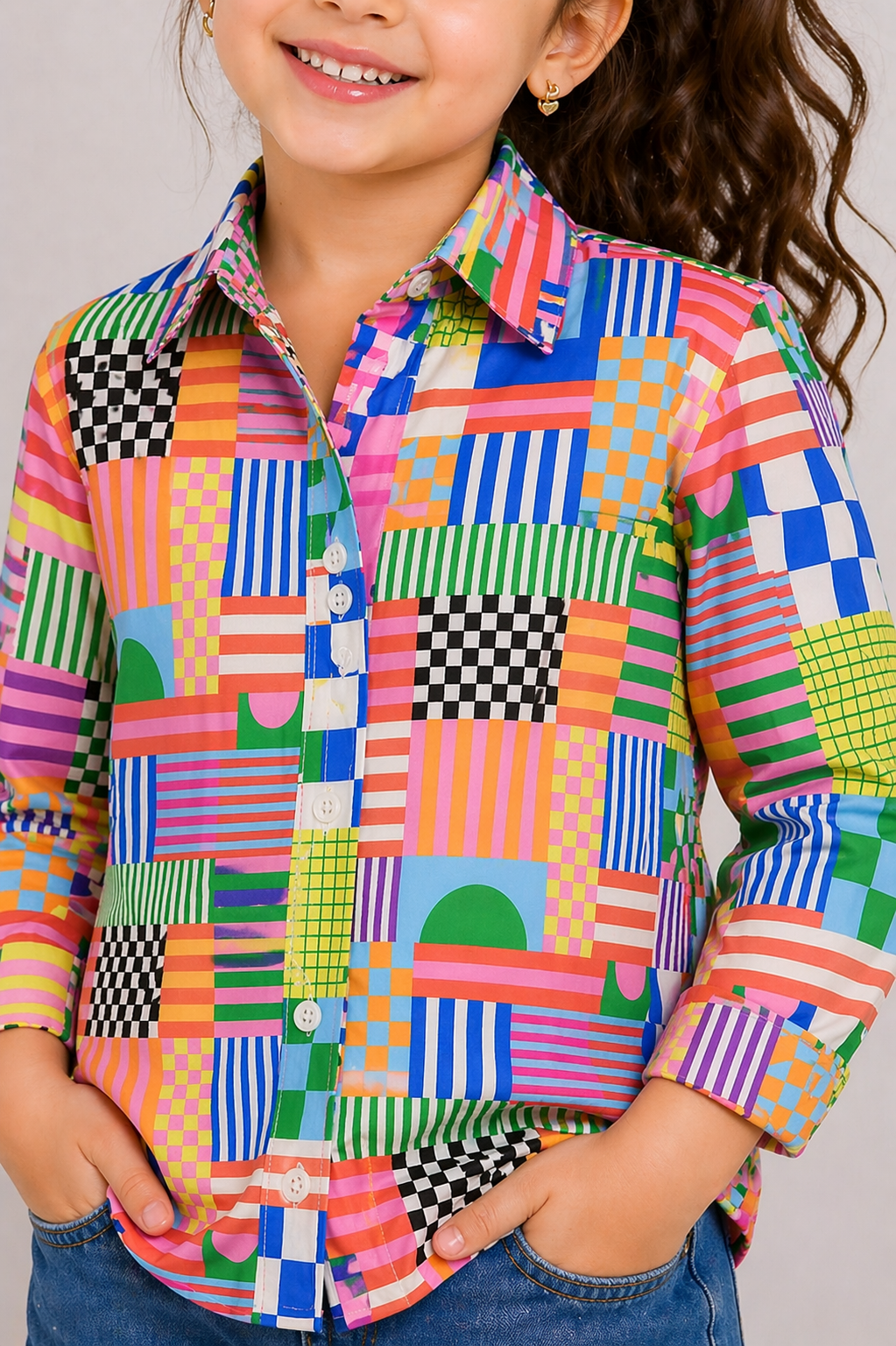 Multi Print Shirt
