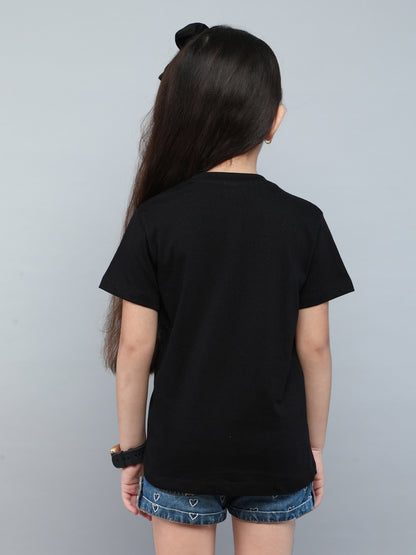 Heart Vibe T-Shirt-Black