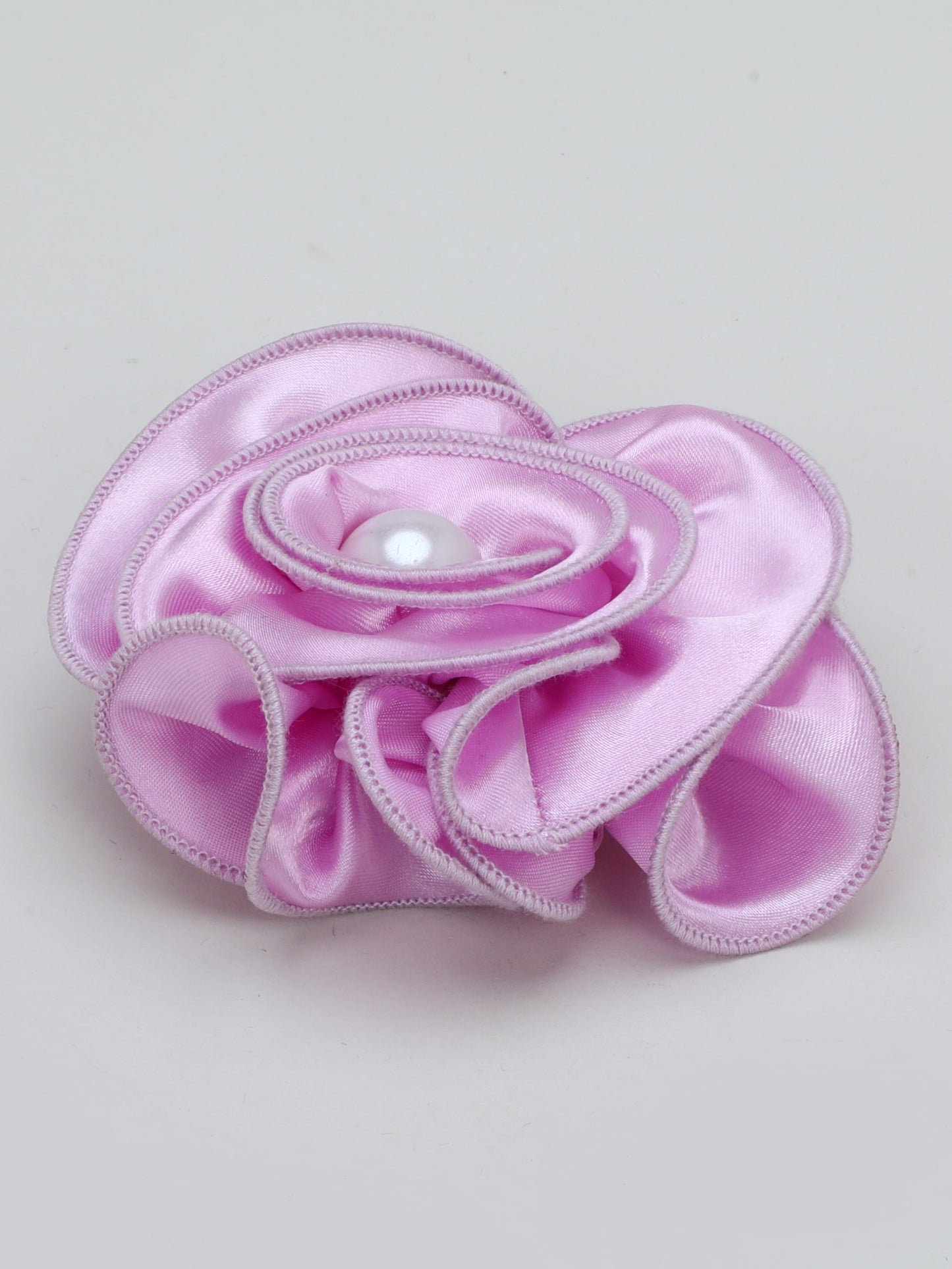 Satin Flower Bracelet & Hairband Set- Lavender