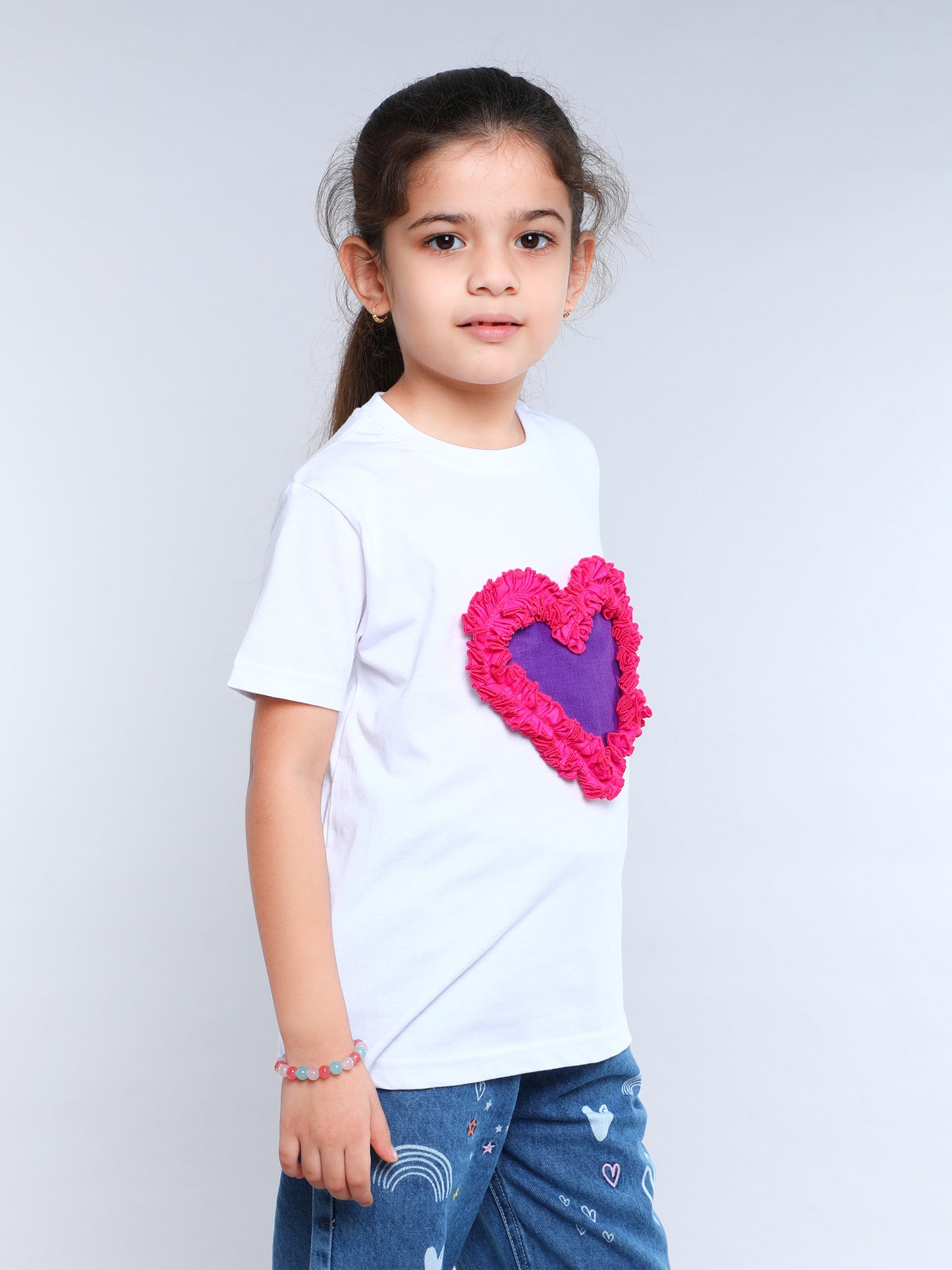 Heart Vibe T-Shirt - White