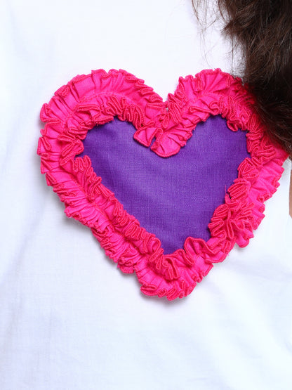 Heart Vibe T-Shirt - White