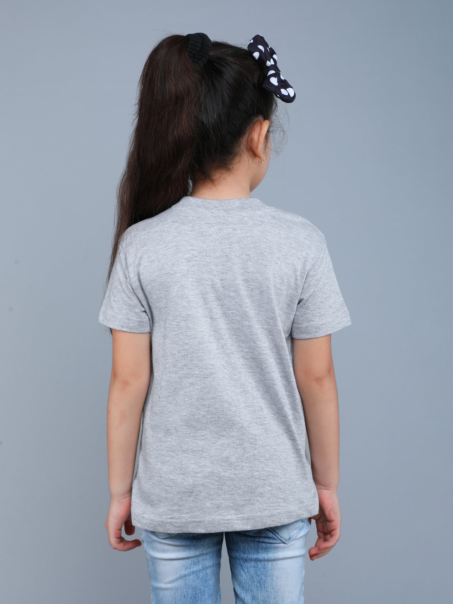 Heart Vibe T-Shirt Monochrome-Grey