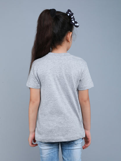 Heart Vibe T-Shirt Monochrome-Grey