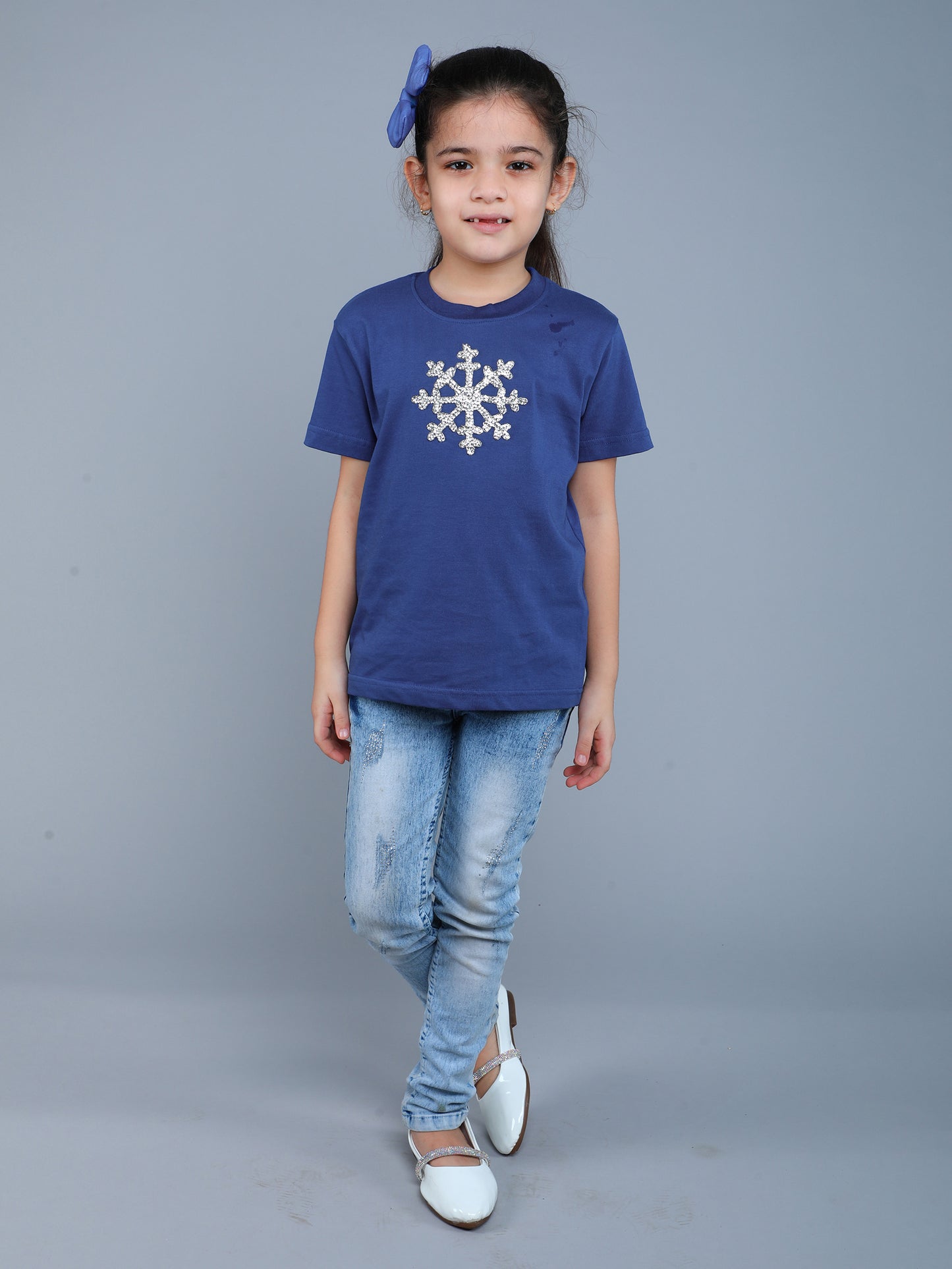 Frozen Vibe T-Shirt- Blue