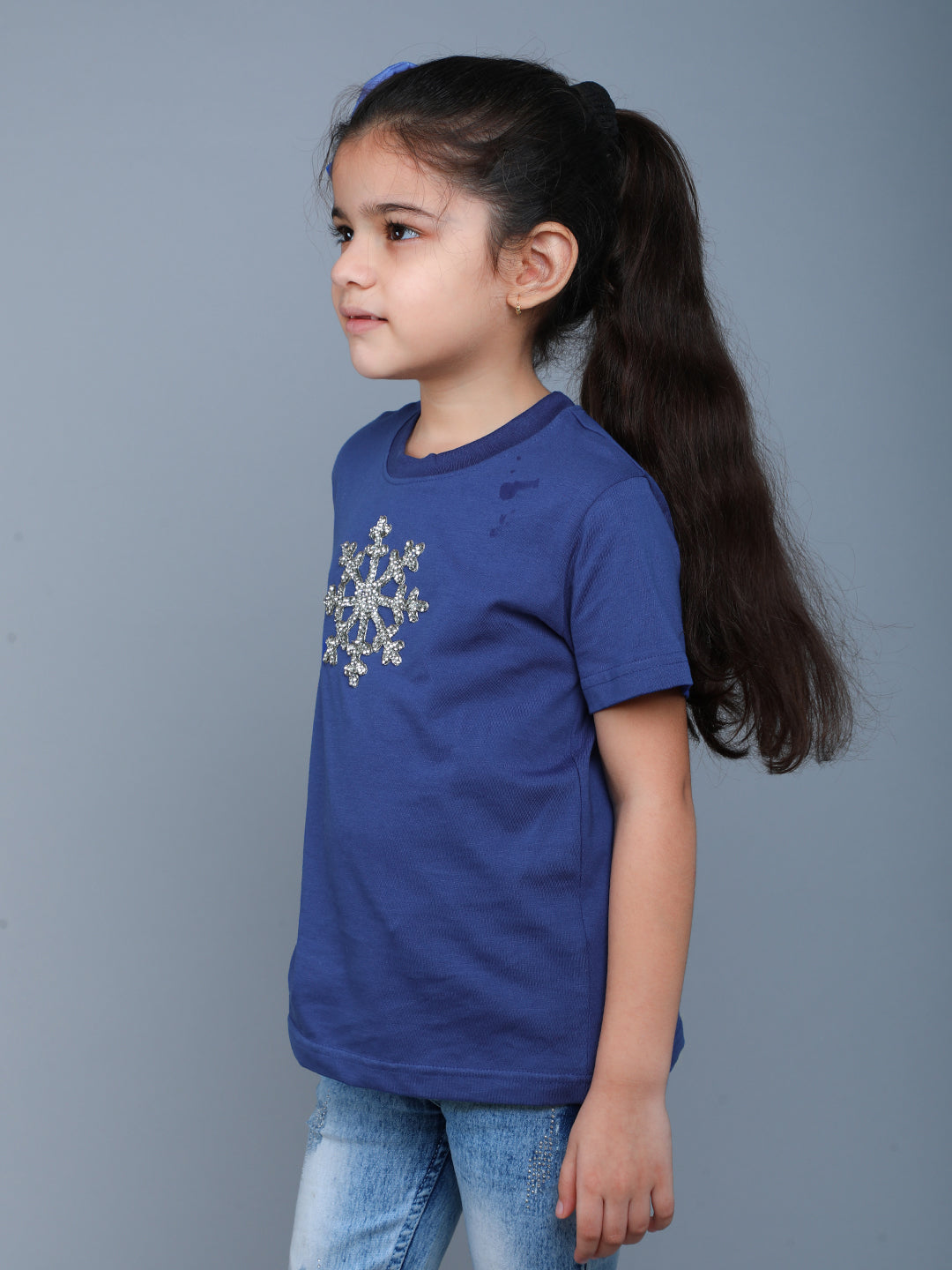 Frozen Vibe T-Shirt- Blue