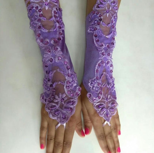 PinkChick Gloves -Lilac