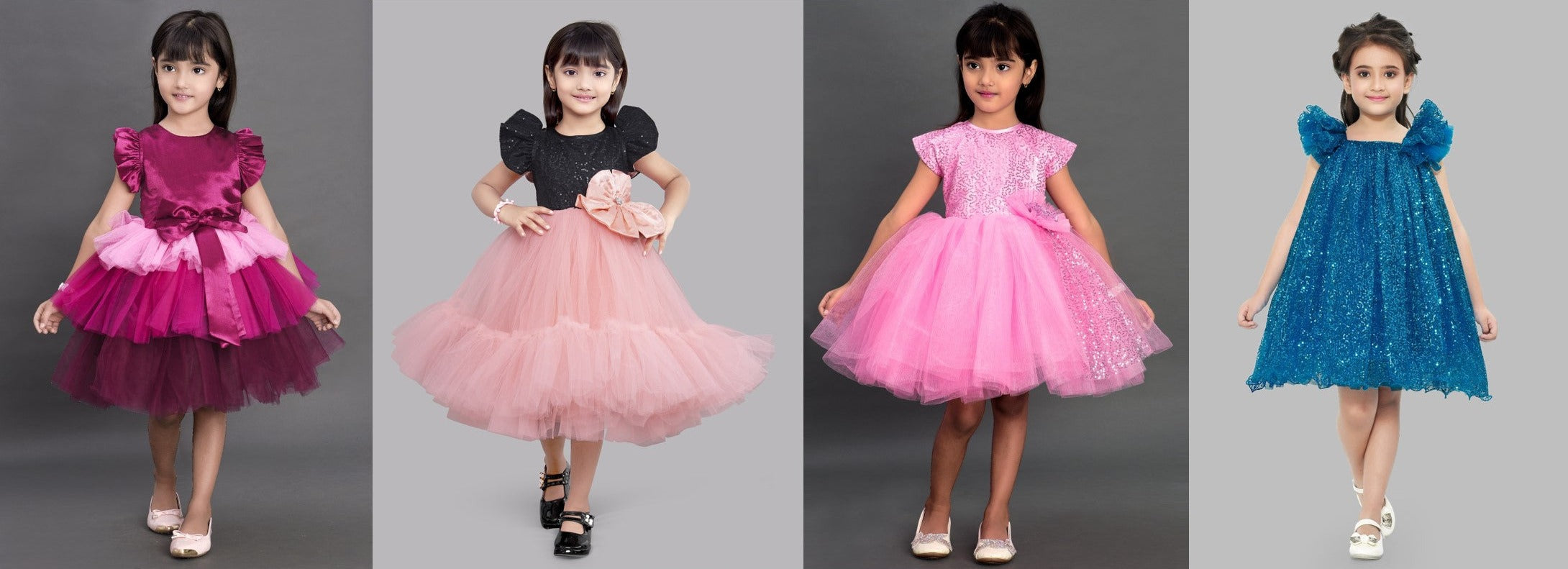 Party Wear Kids Dresses, Age Group: 0-3 years at Rs 675/piece in New Delhi  | ID: 10096676088