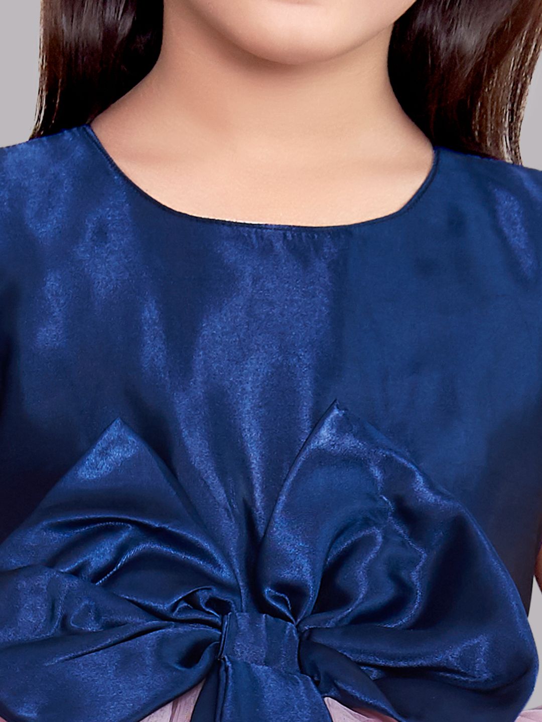 Navy Layered Party  Frock