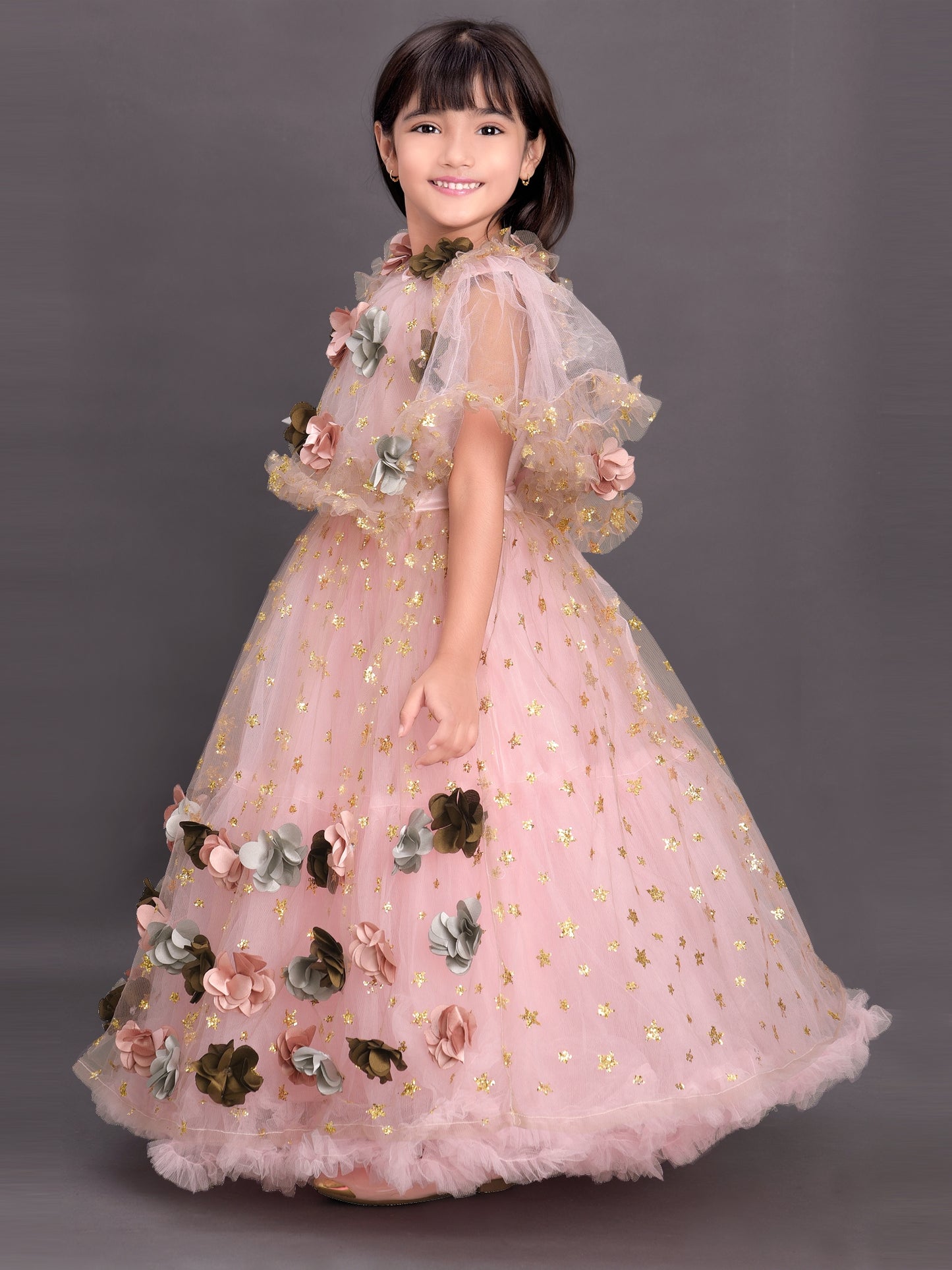 English Flower Gown
