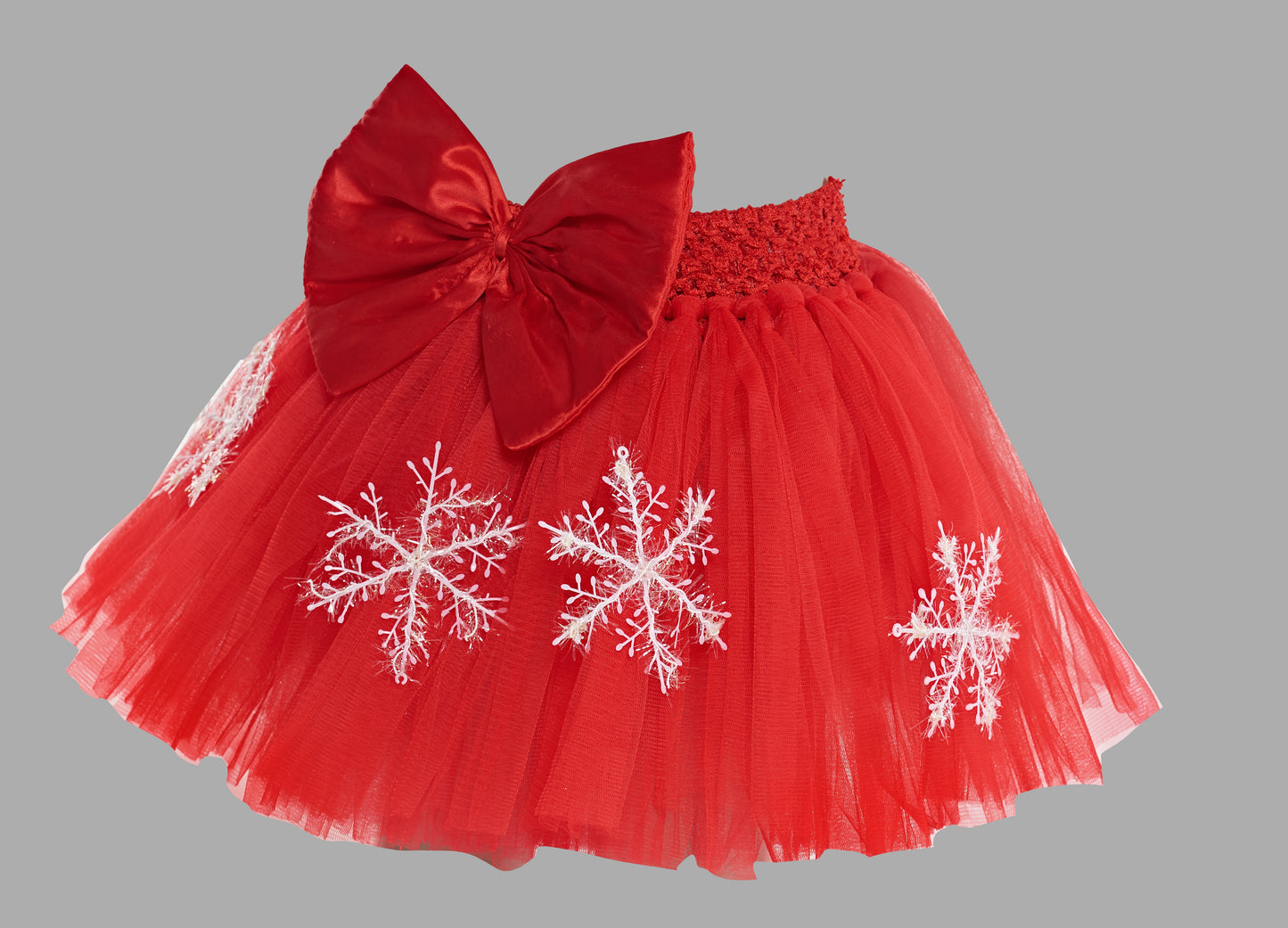 Christmas Red  Tutu Skirt